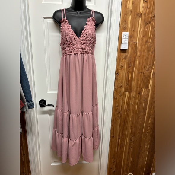 Pink Maxi Dress - Picture 5 of 10